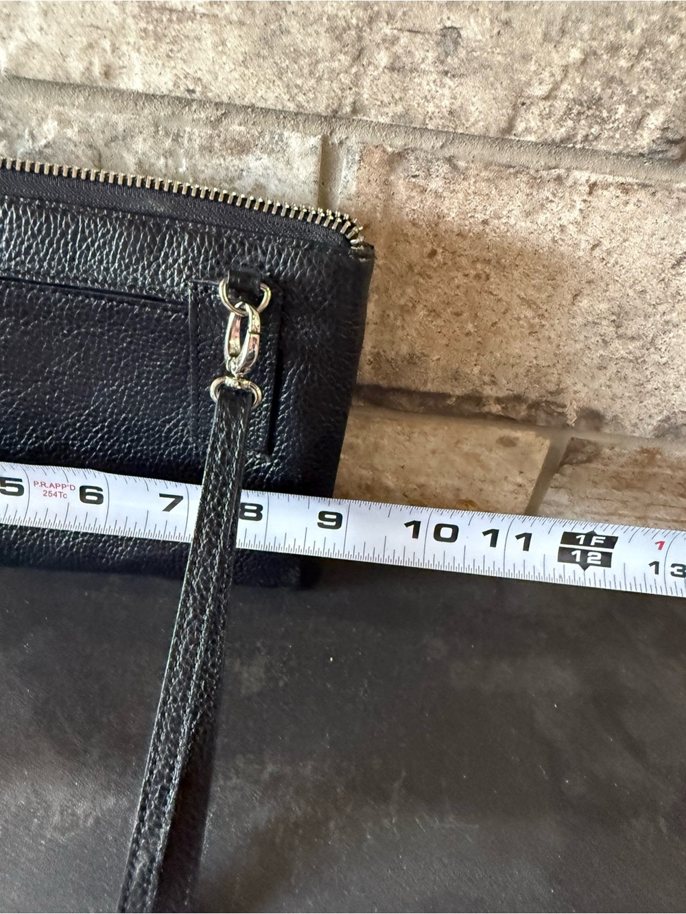 Brighton Black Leather Crossbody Bag with Decorative Knot Accent - Picture 5 of 6